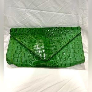 JJ winters New Made In Usa Authentic Crocdile Leather Small purse / bag